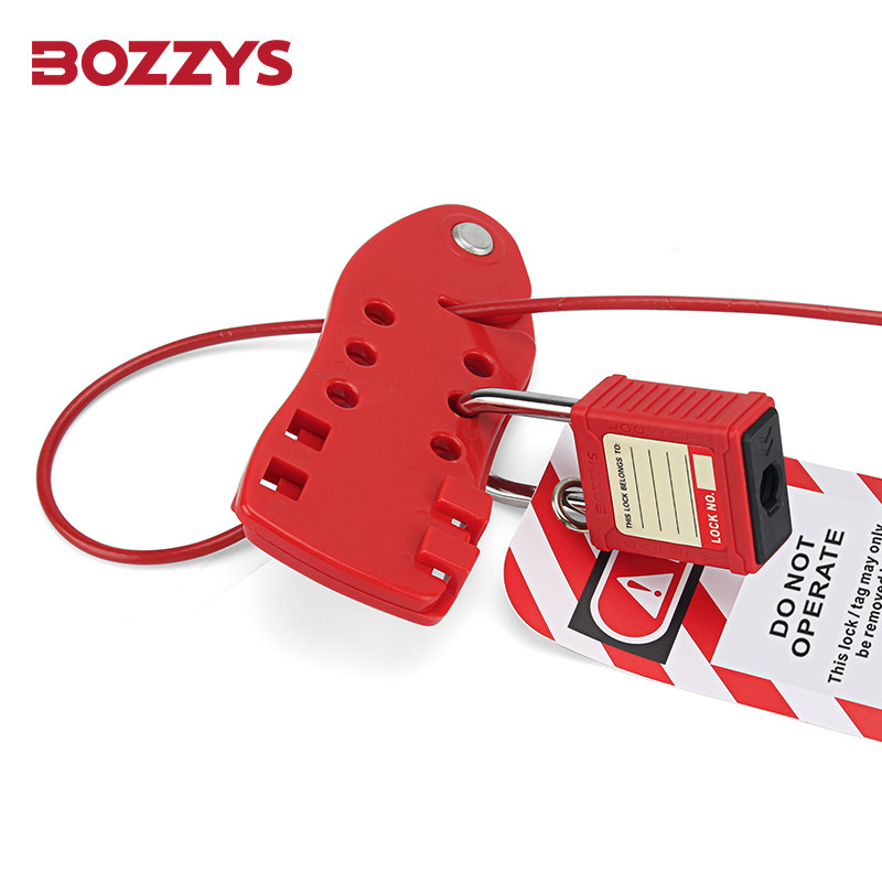 Industrial economic cable lockout device, Fish-type Stainless steel Cable Lockout Tagout ,BD-L21
